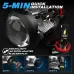 General Liang H1 / H4 / H7 / H11 / 9005 / 9006 2PCS  LED Car Headlight Fog Light Conversion Kit Integrated Plug-and-Play 6000K Cool White