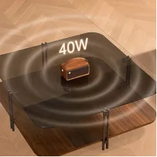 Edifier M285 40W Retro Portable Speaker bluetooth Speaker 360 Sound Field Hi-res Audio 19H Playback TWS Support USB Soundcard TF Card Playback Handheld Outdoors Speakers