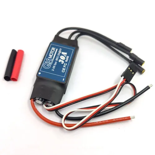 QX-Motor 30A 2-3S Brushless ESC With 5V/2A BEC for RC Airplane Fixed Wing