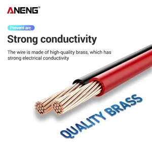 ANENG PT1031 20A 1000V Slicon Rubber Delay Wire Gold Plated Sharp Probe Needles Digital Multi Meter Test Lead