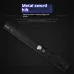 2-in-1 Metal Laser Sword with Hit Sound Seven Color Lights Rechargeable Perfect for Cosplay and Role-play