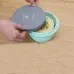IPRee 500/1000ml Folding Silicone Bowl Portable Lunch Box Food Container Camping Picnic