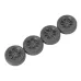 4PCS LDRC A86 A86P 1/18 RC Car Spare Tires Wheels 4mm Hex LA0017 Drift Vehicles Models Parts Accessories
