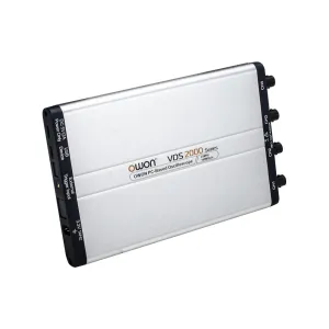 OWON VDS2000 Series PC Oscilloscope 25MHz Bandwidth 100MSa/s Sampling Rate Multi-Platform Compatible USB Interface 8-Bit Vertical Resolution
