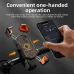 ROCKBROBicycle Phone Holder Bracket Shockproof Automatic Lock Anti-shake Motorcycle Scooter Bike Phone Mount Cycling Support