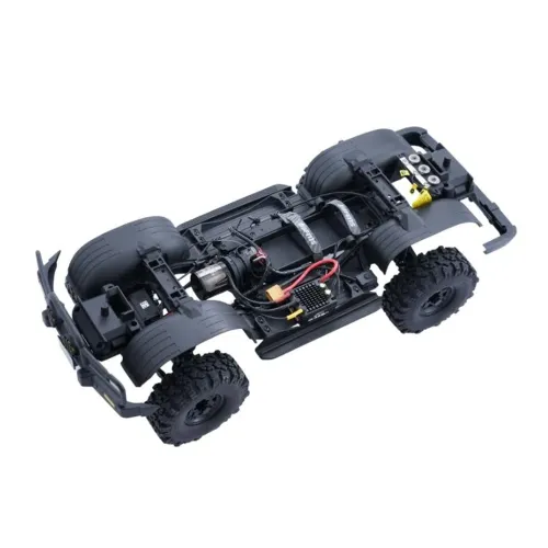 FMS FCX10 PRO V2 1/10 2.4G 4WD Brushless RC Car for TOYOTA Land Cruiser LC80 RS Remote Controlled Locking Differentials Two Speed Portal Axles LED Light Vehicles Models Toys