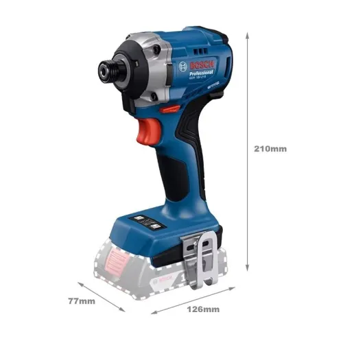GDR 18V-215 Compact Cordless Driver Powerful Torque Ideal for DIY Wood and Metal Projects