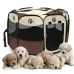 OxGord 45cm Pet Dog Cat Playpen Tent Portable Exercise Fence Kennel Cage Crate
