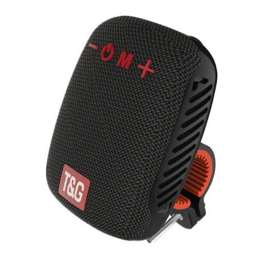 T&G Bike-specific Wireless Speaker45mm Large Horn HiFi Sound bluetooth V5.3 Waterproof Fashion Portable Mini Outdoor Speaker with FM Radio for Cycling Riding Hiking