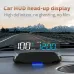 C7 HUD Car Head-Up Display GPS Speedometer Compass Driving Distance Speed Time Driving Time Date Altitude Number Of Compass Overspeed Alarm Fatigue Driving Satellites Reminder