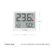 4PCS Xiaomi Duka Atuman THmini Electronic Temperature and Humidity Meter High Precision Vertical Infant Room Thermometer Digital Meter for Home