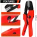 AN10WF Self-Adjusting Crimping Tool AWG 22-8 Wire End Ferrules Ergonomic Handle Energy-Saving Design Precision Die Electrical Wiring Tools