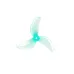 4 Pairs / 8 Pairs GEMFAN 1611 40mm 1.6 Inch 3 Blade PC Propeller 1mm / 1.5mm for FPV Racing Drones Compatible with 0802 1102 Motor
