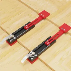 2PCS Gecko Gauge Siding Installation Tool Siding Mounting Kit Adjustable Siding Reveals Dual Scale Metric/Imperial