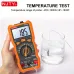 NJTY T21D T21L Multimeter 6000 Counts Auto Range AC DC Voltage Current Resistance Capacitance Temperature Inductance Measurement True RMS Test Tool