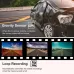 2Inch IPS Screen Dash Camera 4 Channel 1080P HD Driving Recorder Loop Recording G-Sensor Wide Angle Coverage