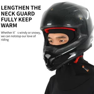 WESBIKING Thermal Men's Hat Winter Cycling Protective Geasr Windproof Bike Helmet Liner Breathable Balaclava Face Mask Headwear for Skiing Skating Biking
