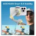 AOCHUAN Smart X2 3-Axis Smartphone Gimbal Built-in Extension Rod OLED Display Anti-shake Technology for iOS and Android