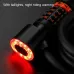 XANEBicycle Steel Cable Lock 5 Digit Password High Security with Taillight Thicken Anti-Theft Safety Lock Motorcycle MTB Road Bike Accessories