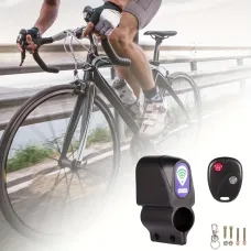 110dB High Sound Bike Horn Alarm Wireless Anti-Theft with Remote Control for Electric Bicycle Scooter