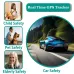 C2 Mini Portable Magnetic Car GPS Tracker Full Global Coverage Precise Positioning Location for Kids Dogs Vehicle