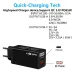 [GaN Tech] USLION PD65W 2-Port USB PD Charger USB-C+USB-A PD QC3.0 Fast Charging Wall Charger Adapter EU Plug for iPhone 15 14 13 for Huawei Mate60 Pro for Samsung Galaxy Z Flip4 for Xiaomi 13pro