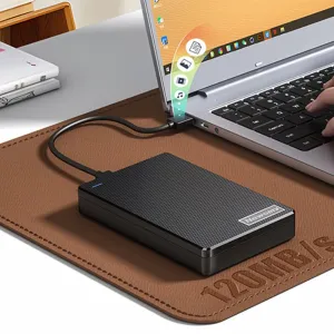 Newsmy 1TB 2.5-inch HDD Hard Disk Drive USB3.0 High Speed Dual Disk Backup Data Storage for Phone Computer