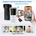 T32 1080P Tuya Smart WiFi Video Doorbell 2.4G 5G Outdoor Wireless Intercom Waterproof Wireless Visual Camera Ringing Bell
