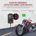 RJtianye Smart Automatic Motorcycle Battery Charger with 2m Clamp for 6V-12V 2Ah-20Ah Lead-Acid Battery