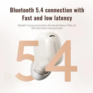 Lenovo EA200 TWS Headset Wireless bluetooth 5.4 Earphone 10mm Driver Unit AAC HD Call 24H Playback Low Gaming Latency Touch Control In-ear Sports Headphones