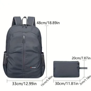 IPRee Outdoor Foldable Ultralight Backpack for Camping Travel Hiking Men Women Waterproof Fishing Cycling Folding Backpack Daypack