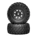 1/10 RC Car Upgraded Monster Rock Crawler Climbing Truck Tires Wheel Rims Wltoys MJX SCY Off-Road Vehicles Models Parts Accessories
