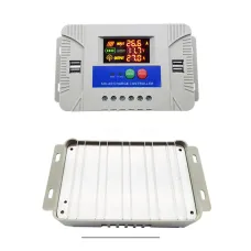 Solar Charge Controller with Versatile 10A/20A/30A Options Multi-color LED Display Built-in Protections Adjustable Voltages for 12V/24V Batteries and Four 5V2A USB Ports for Off-Grid Solar Systems
