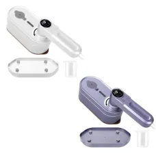 Smart Handheld Mini Garment Steamer Travel Clothes Powerful Handheld Steam Ironing Machine Fast Heating with Digital Display 180 Rotatable Clothes Ironing