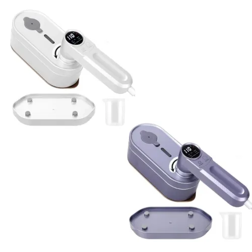 Smart Handheld Mini Garment Steamer Travel Clothes Powerful Handheld Steam Ironing Machine Fast Heating with Digital Display 180 Rotatable Clothes Ironing