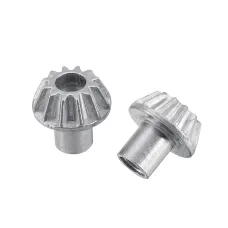 2PCS Wltoys 124016 124017 124018 124019 12429 1/12 RC Car Spare Zinc Alloy 12T Drive Gear 1154 Vehicles Model Parts