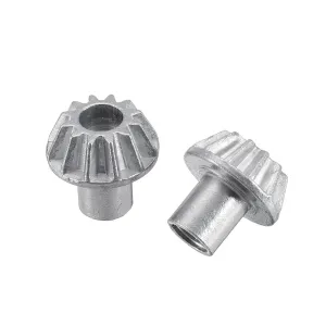 2PCS Wltoys 124016 124017 124018 124019 12429 1/12 RC Car Spare Zinc Alloy 12T Drive Gear 1154 Vehicles Model Parts