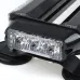12V 28" 54LED Car Roof Double Side Emergency Strobe Flash Light Lamp Bar White and Amber For Car Truck Boat