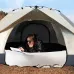 Xmund Outdoor Automatic 3-4 People Double 2 Single Home Sun Protection Insect Protection Indoor Small House Adult Children Tent