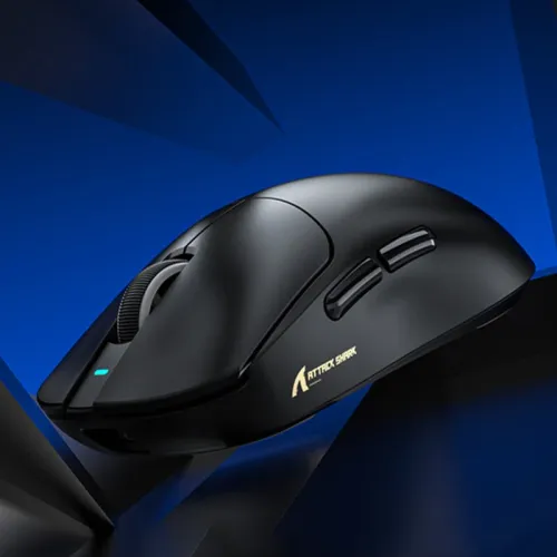 ATTACK SHARK X8SE Tri-mode Gaming Mouse PAW3311 Sensor BK52820 Flagship Chip 600-25000DPI 1KHz Returning Rate FPS Low Delay 500mAh Battery E-sports Gamer Mice for PC Laptop Computer