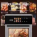 NovuLife 1800W Air Fryer Oven 16L Capacity with Touch Screen Viewing Window 8 Presets Oil-Free Cooking for Home Kitchen
