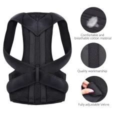 Adjustable Back Support Belt Back Soft Posture Corrector Shoulder Lumbar Spine Support Back Support Protective for Body Recovery
