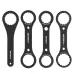 MEROCA 16/24 Notch Aluminum Alloy Bicycle Bottom Bracket Wrench BB39 BB40.5 BB44 BB46 BB49 BB52 Bike Hollow Disc Removal Tool