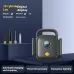 Portable Car Tire Inflator Pump 150PSI Digital Tyre Inflator Air Compressor Auto Stop Preset Pressure LCD Display Air Inflator Pump with SOS LED Light Tyre Pressure Gauge
