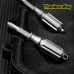 Titanium Alloy Screwdriver S2 Steel Bit High Hardness Non-Slip Tungsten Head Window Breaker Versatile EDC Tool