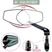 XANE1 Pair HView MTB Road Bike Mirrors 360 Adjustable Handlebar Rearview Mirror for Bicycle Motorcycle Accessories Rear Mirror