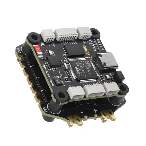 30.530.5mm GEPRC TAKER F722 BT HD V3 Flight Controller 3-6S 60A 8Bit  4In1 Brushless ESC Stack for RC FPV Racing Drone