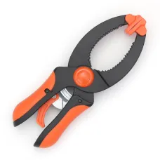 6-1/4 Inch / 9 Inch Woodworking Spring Clamps Ratchet Mechanism Rapid Clamping Plastic Clamp Clips for Carpentry Projects