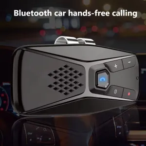 Bluetooth Car Kit Handsfree Speakerphone Wireless with Microphone Bluetooth 5.0 Automatic Shut Down and Auto Connect