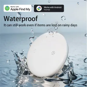 Wireless Tag Find My Locator Tracker IPX6 Waterproof Support IOS and Android System APP Control